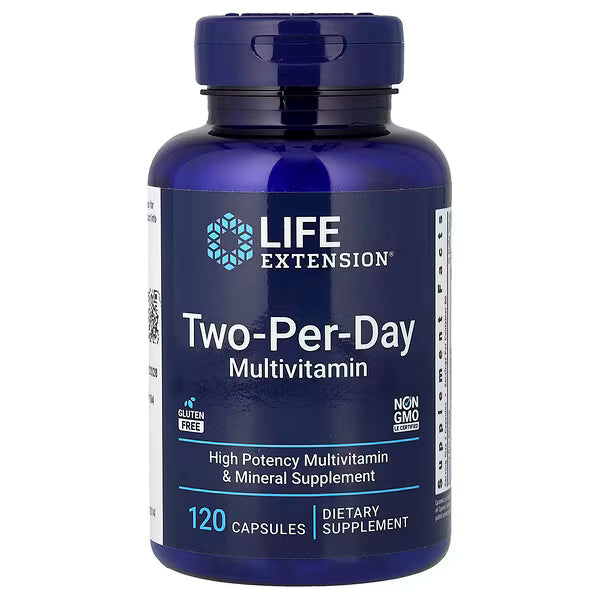 Life Extension Two-Per-Day Multivitamin 120 capsules