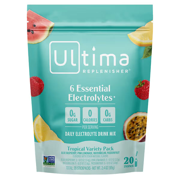 Ultima Hydration Electrolytes Variety Pack 20 stickpacks