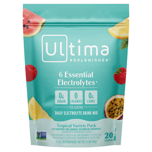 Ultima Hydration Electrolytes Variety Pack 20 stickpacks