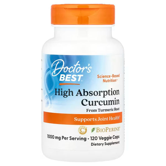 Doctor's Best Curcumin C3 Complex 1000 mg 120 veggie capsules