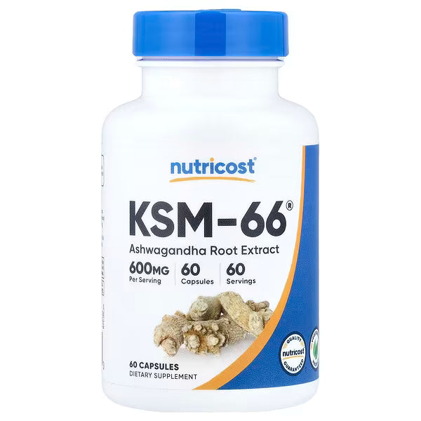 Nutricost KSM-66 Ashwagandha 600 mg 60 capsules