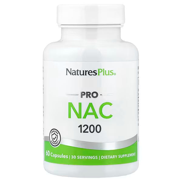 NaturesPlus Pro NAC 1200 mg 60 capsules