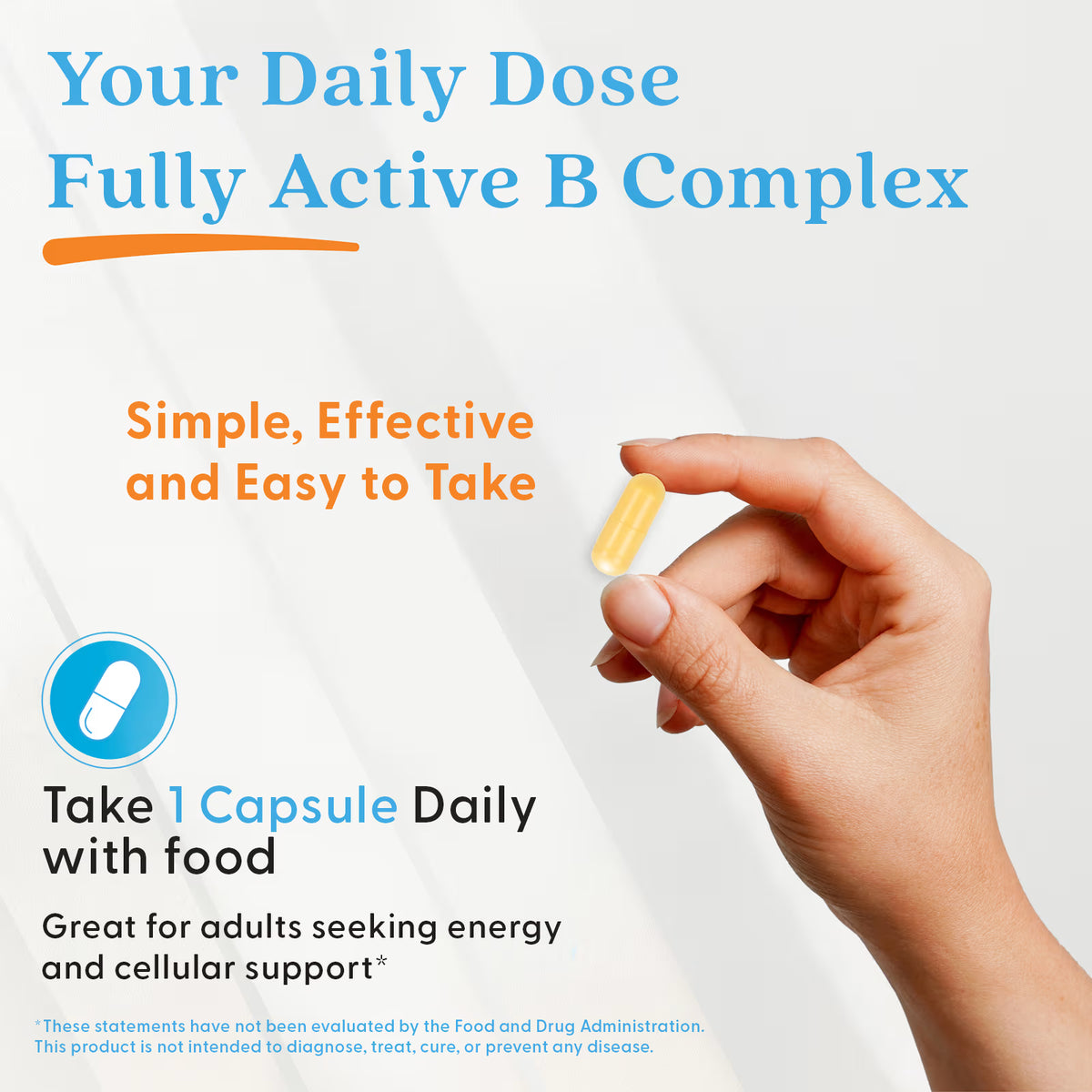 Doctor's Best Fully Active B Complex, 60 Veggie Caps